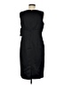 Albert Nipon 100% Polyester Black Cocktail Dress Size 8 - photo 2