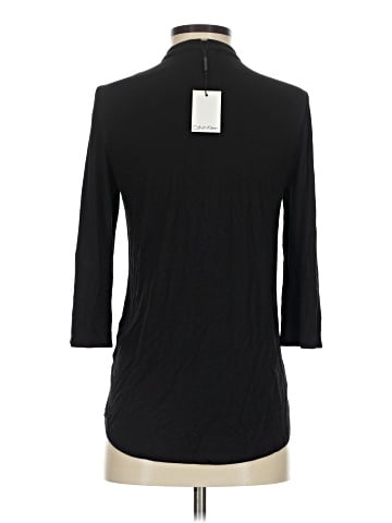 Calvin Klein 3/4 Sleeve Button-Down Shirt (view 2)