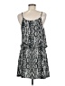 Veronica M. Paisley Gray Casual Dress Size M - photo 2