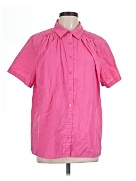 Only Necessities Short Sleeve Button Down Shirt