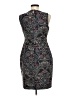 Tommy Hilfiger Paisley Gray Cocktail Dress Size 6 - photo 2