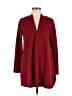 Anne Klein Burgundy Cardigan Size M - photo 1