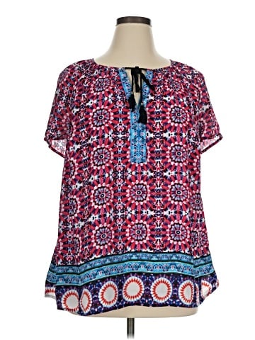 DR2 Short Sleeve Blouse (view 1)
