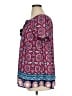 DR2 100% Polyester Blue Short Sleeve Blouse Size 1X - photo 5