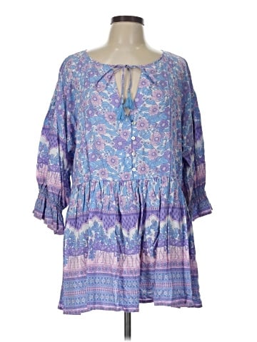 Jaase 3/4 Sleeve Blouse (view 1)