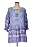 Jaase Purple 3/4 Sleeve Blouse Size L - photo 1