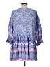 Jaase Purple 3/4 Sleeve Blouse Size L - photo 2