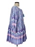 Jaase Purple 3/4 Sleeve Blouse Size L - photo 4
