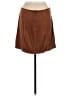 Mi ami Solid Brown Casual Skirt Size L - photo 2