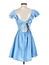 Shein Blue Cocktail Dress Size 2 - photo 2