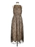 Old Navy 100% Polyester Animal Print Brown Casual Dress Size M - photo 1