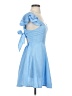 Shein Blue Cocktail Dress Size 2 - photo 4