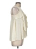 Belle Du Jour Ivory Sleeveless Blouse Size M - photo 4