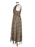 Old Navy 100% Polyester Animal Print Brown Casual Dress Size M - photo 5