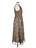 Old Navy 100% Polyester Animal Print Brown Casual Dress Size M - photo 4