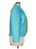 Flores & Flores 100% Polyester Teal Blue Blazer Size 14 - photo 4