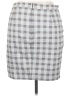 CAbi Checkered-gingham Gray Casual Skirt Size 14 - photo 2