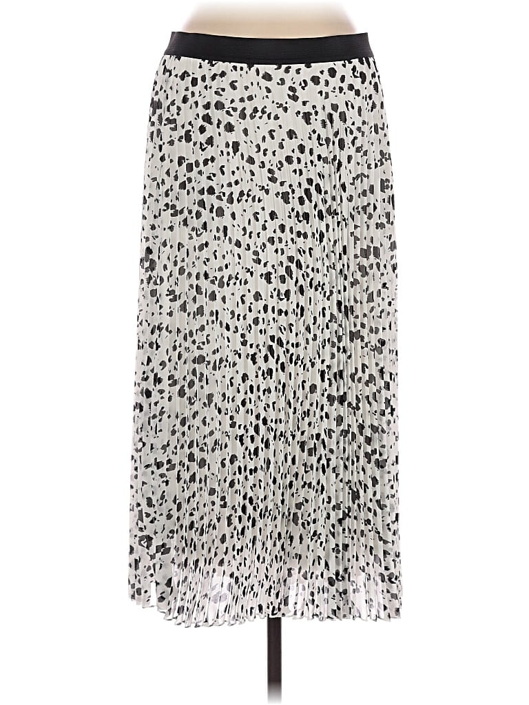 Pre-owned Wdny Casual Skirt In Silver