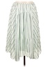 Vince. Stripes White Casual Skirt Size L - photo 1