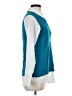 Milano Color Block Teal Sleeveless Blouse Size M - photo 4