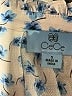 CeCe Polka Dots Blue 3/4 Sleeve Blouse Size S - photo 7