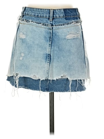 Trf Denim Rules Denim Skirt (view 2)
