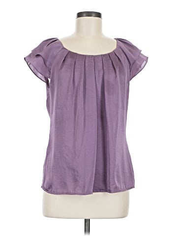 Violet & Claire Short Sleeve Blouse (view 1)