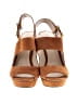 Pelle Moda Solid Brown Sandals Size 6 - photo 2
