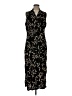 Studio 1 100% Viscose Rayon Print Black Cocktail Dress One size - photo 1