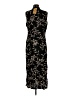 Studio 1 100% Viscose Rayon Print Black Cocktail Dress One size - photo 2
