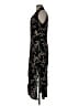 Studio 1 100% Viscose Rayon Print Black Cocktail Dress One size - photo 5