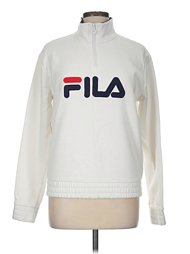 Click to view more detailed imagery on our partner's website Pre-owned Fila Sweatshirt In White