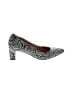 Vionic Animal Print Gray Heels Size 10 - photo 1