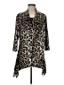 Coco Bianco Animal Print Brown Kimono Size M (estimated) - photo 1