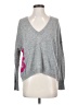 Skull Cashmere 100% Cashmere Hearts Gray Cashmere Pullover Sweater Size XS - photo 1