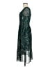 Nine West Green Cocktail Dress Size M - photo 5