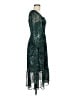 Nine West Green Cocktail Dress Size M - photo 4