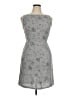 Assorted Brands Graphic Gray Cocktail Dress Size 14 - photo 1