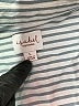 Ingrid + Isabel Stripes Silver Long Sleeve Button-Down Shirt Size Lg Maternity (3) - photo 6