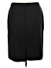Brooks Brothers Solid Black Wool Skirt Size 16 - photo 2