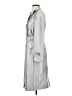 Anne Klein Gray Trenchcoat Size 2 - photo 5