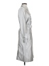 Anne Klein Gray Trenchcoat Size 2 - photo 4