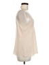 Chelsea28 100% Polyester Ivory Sleeveless Blouse Size M - photo 4