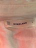 Everlane 100% Flax Color Block Ivory Long Sleeve Button-Down Shirt Size 4 - photo 7