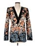 BCBGMAXAZRIA 100% Polyester Paisley Blue Blazer Size S - photo 1