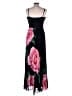 Xscape 100% Polyester Floral Black Cocktail Dress Size 10 - photo 2