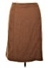 Talbots Solid Brown Casual Skirt Size 14 - photo 2