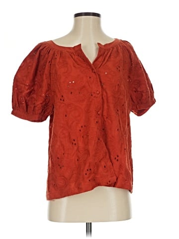 Calypso St. Barth Short Sleeve Blouse (view 1)