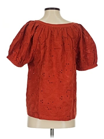 Calypso St. Barth Short Sleeve Blouse (view 2)