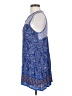 Forever 21 100% Rayon Blue Sleeveless Blouse Size S - photo 5